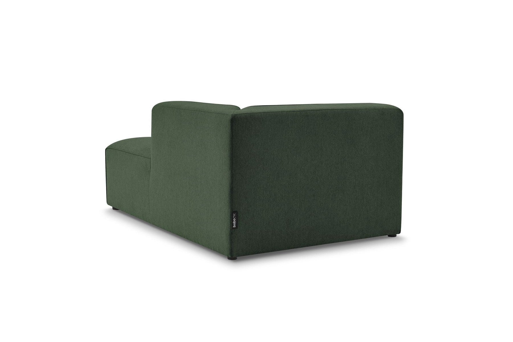 Méridienne Pour Canapé Modulable Megeve - Tissu Chiné - Angle Droit