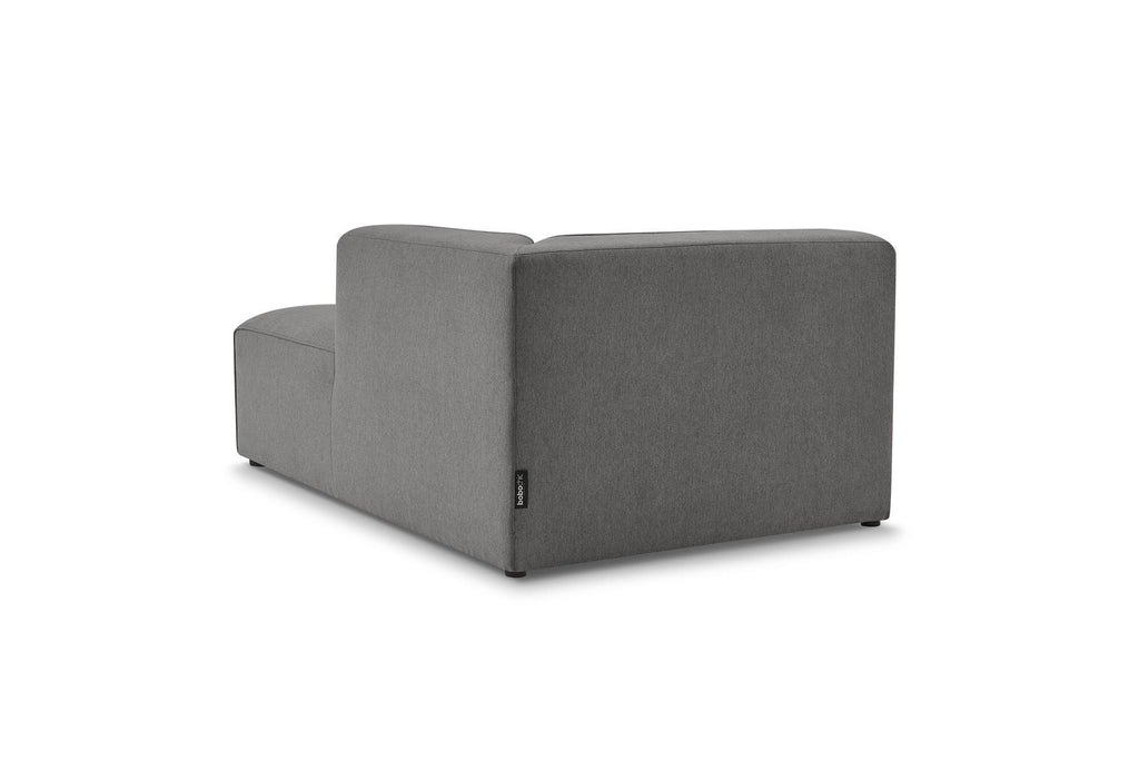 Méridienne Pour Canapé Modulable Megeve - Tissu Chiné - Angle Droit