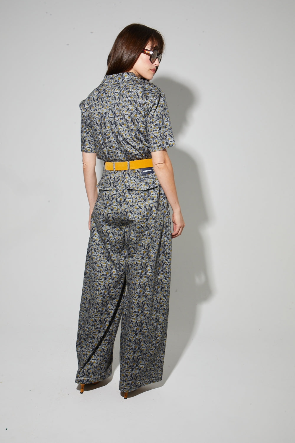 Rio Flower Power, Hergestellt In Italien - Denim