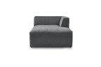 Méridienne Pour Canapé Modulable Megeve - Tissu Texturé - Angle Droit