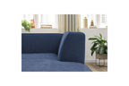 Méridienne Pour Canapé Modulable Megeve - Tissu Texturé - Angle Droit