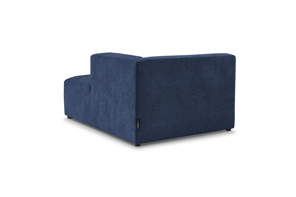 Méridienne Pour Canapé Modulable Megeve - Tissu Texturé - Angle Droit