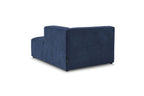 Méridienne Pour Canapé Modulable Megeve - Tissu Texturé - Angle Droit