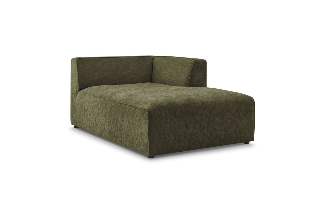 Méridienne Pour Canapé Modulable Megeve - Tissu Texturé - Angle Droit