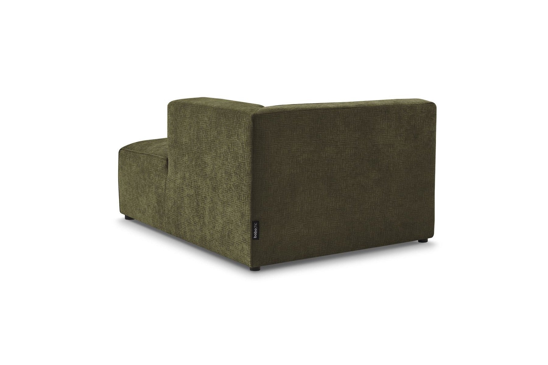 Méridienne Pour Canapé Modulable Megeve - Tissu Texturé - Angle Droit
