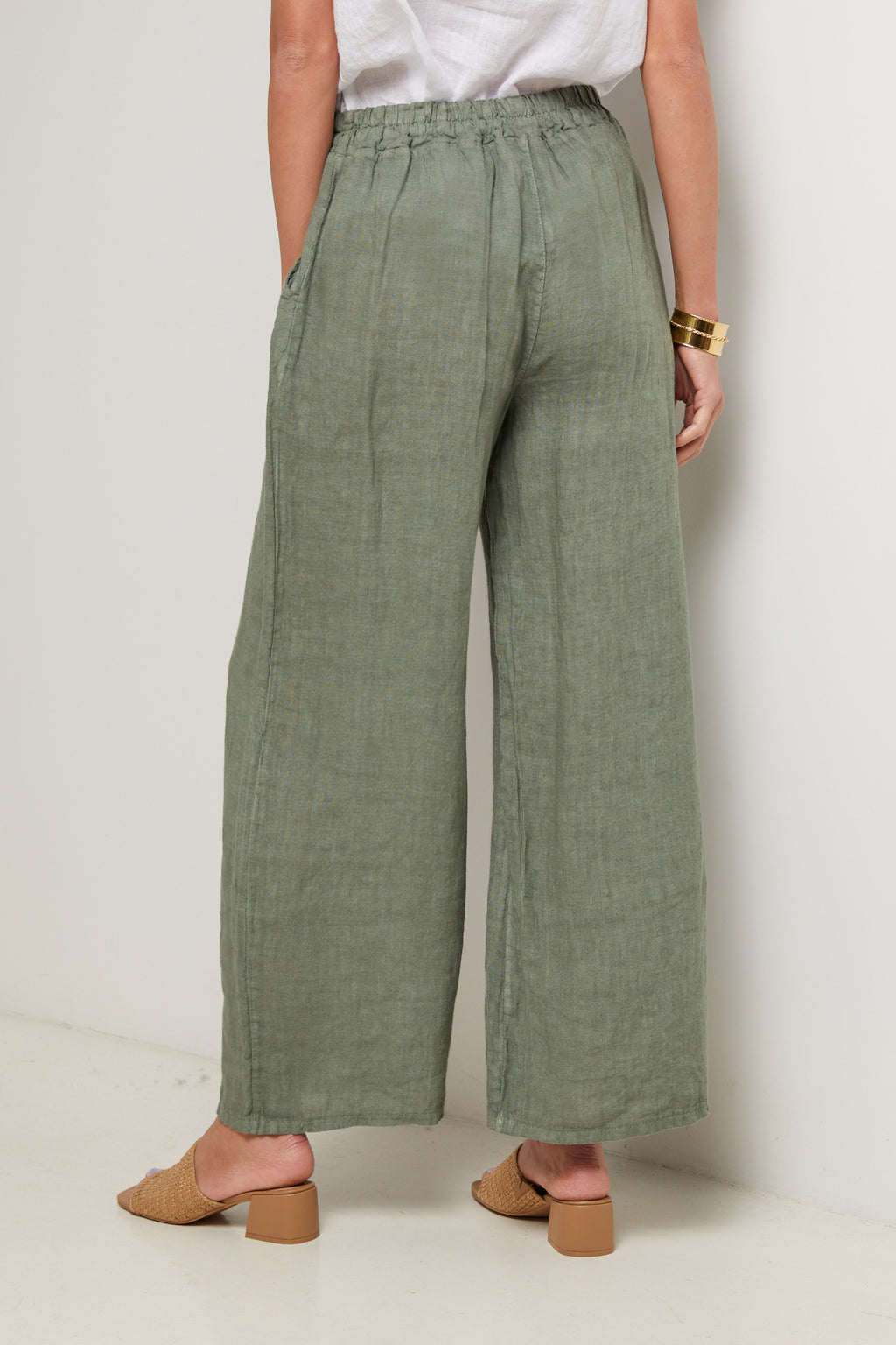Trousers - Khaki - Women