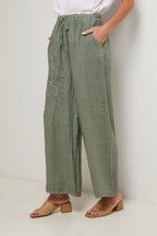 Trousers - Khaki - Women