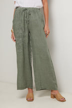 Trousers - Khaki - Women