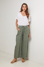 Trousers - Khaki - Women