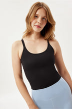 Top - Gemma Scoop - Negro