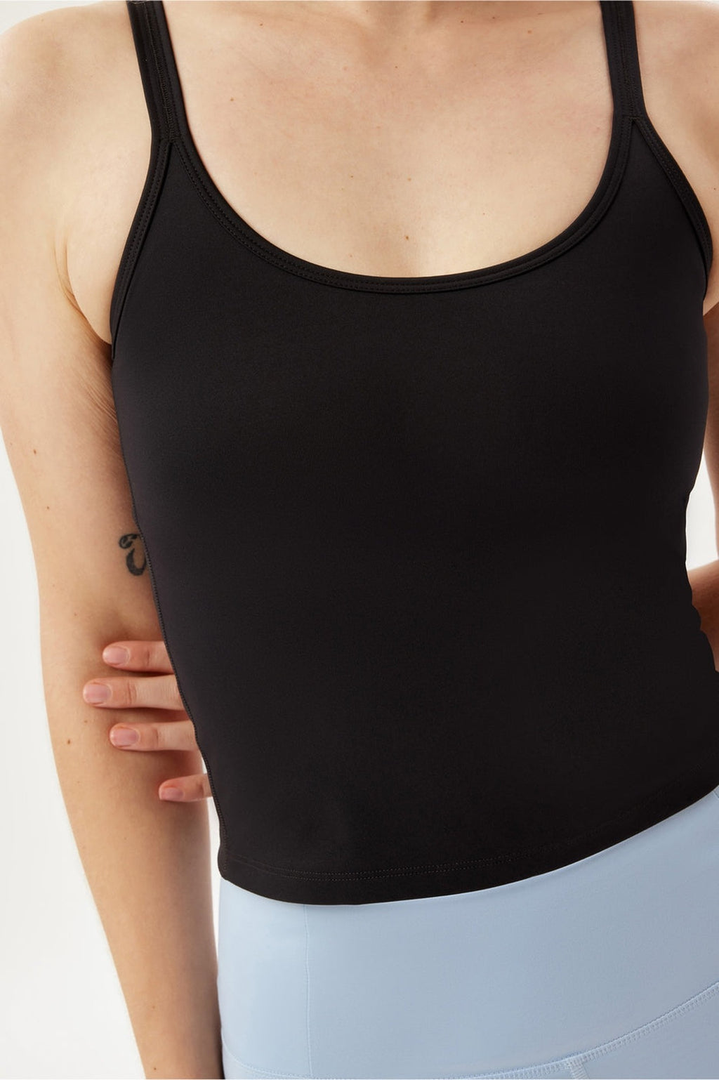 Top - Gemma Scoop - Negro