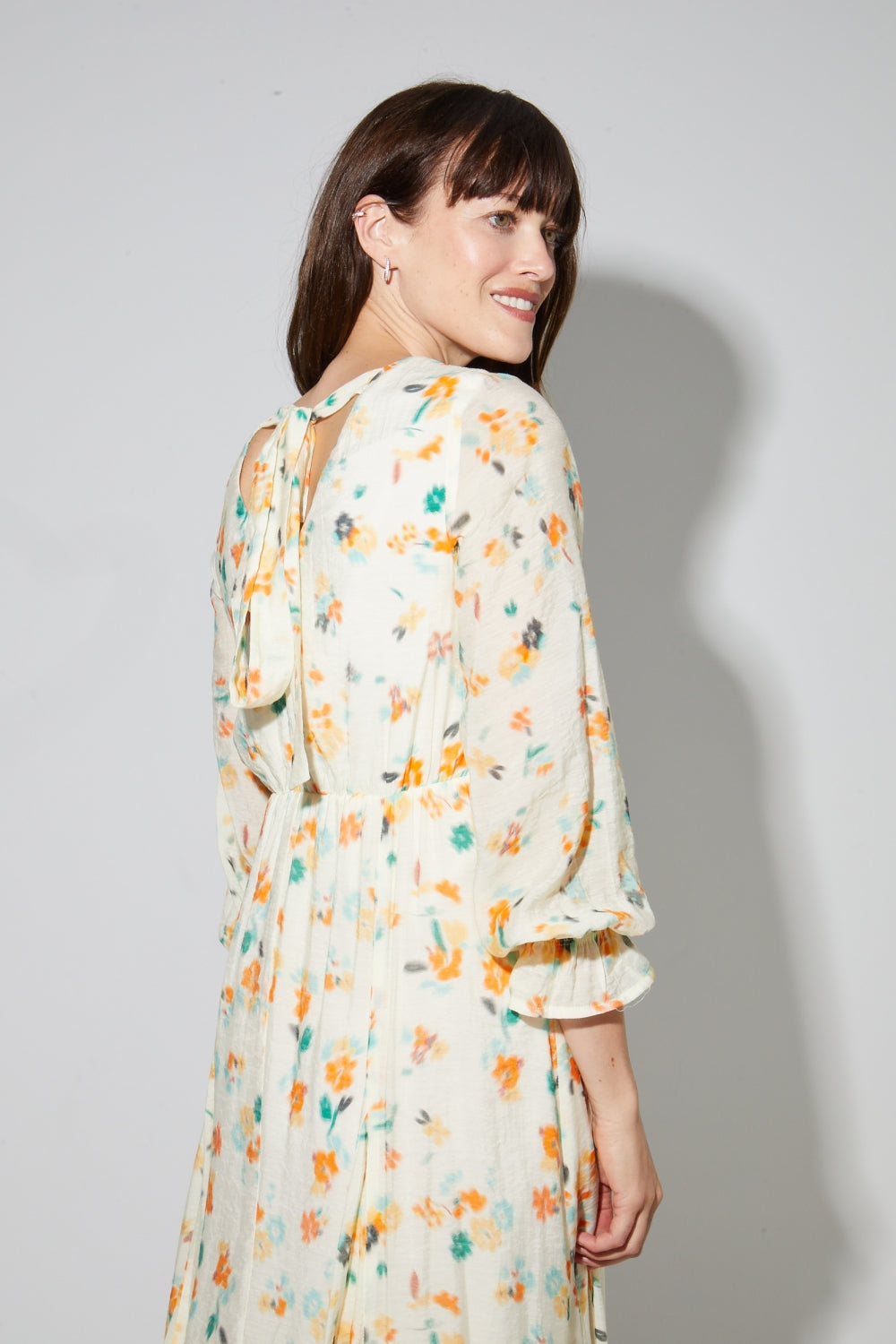 Robe Maia Imprimé Capucine Fabriquée En Italie - Isabel