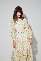 Robe Maia Imprimé Capucine Fabriquée En Italie - Isabel