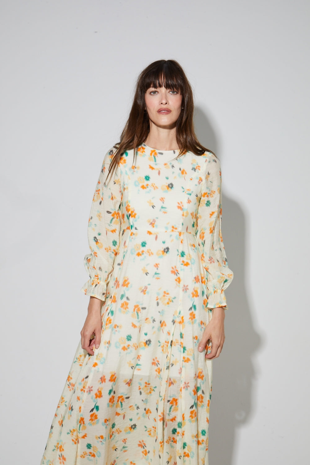 Robe Maia Imprimé Capucine Fabriquée En Italie - Isabel