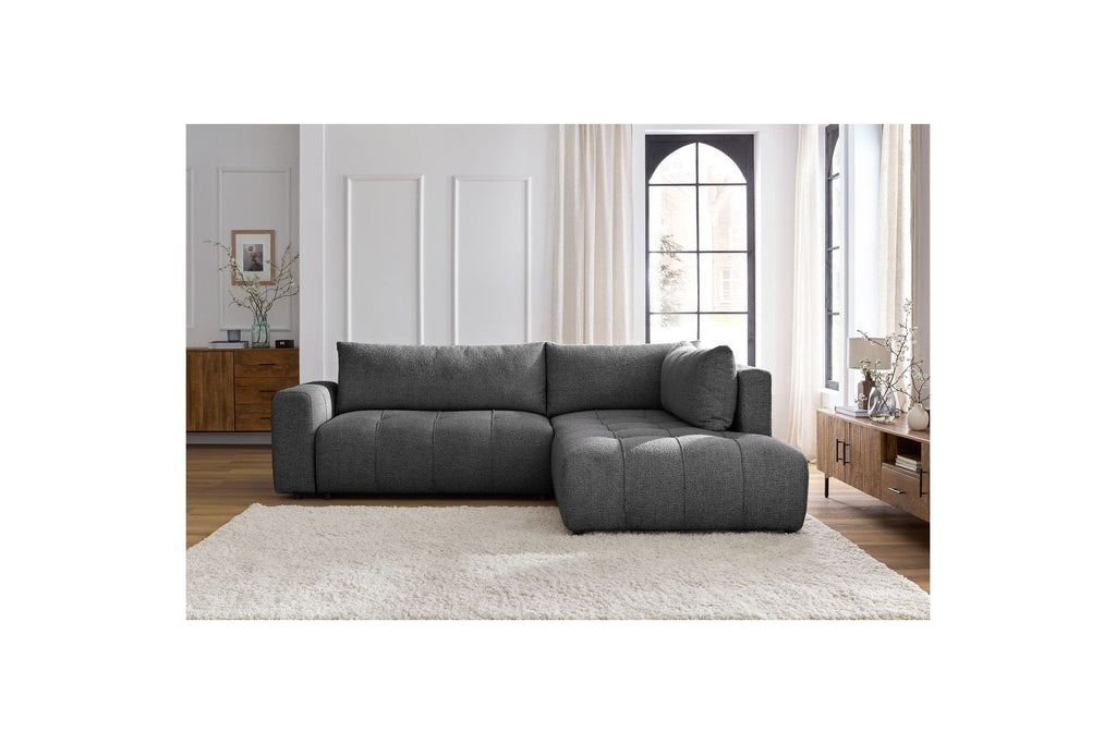 Arsene - L-Shaped Sofa Bed with Storage - Right-Hand Corner