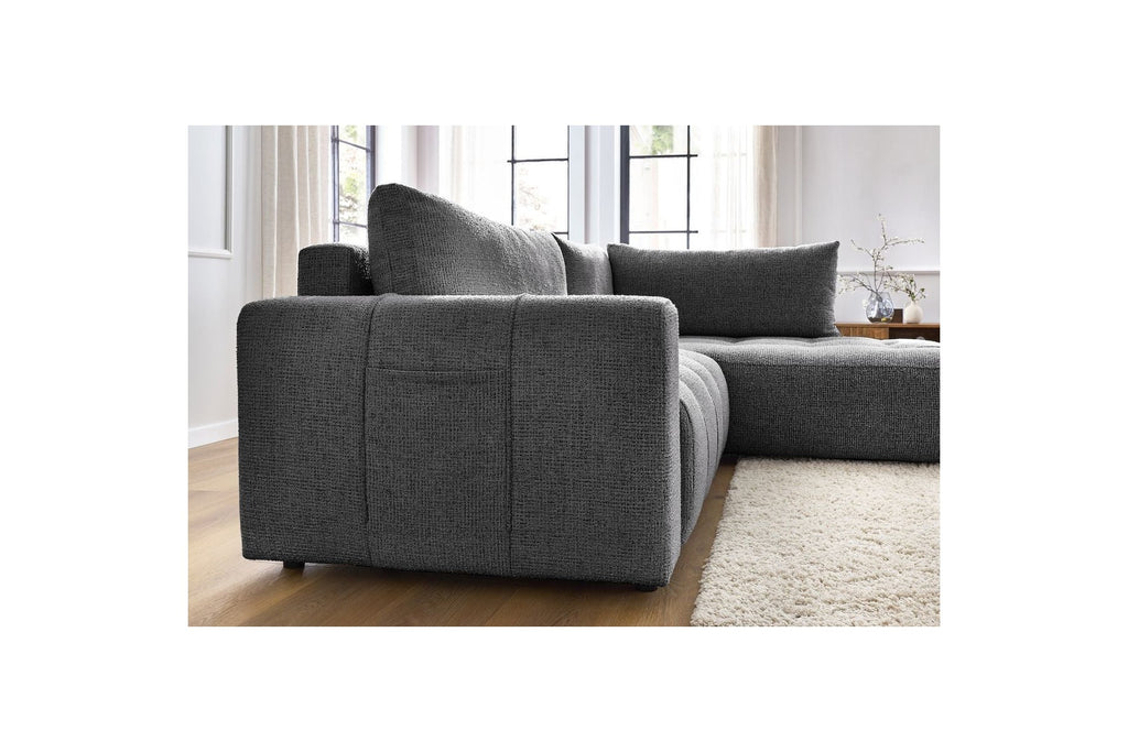 Arsene - L-Shaped Sofa Bed with Storage - Right-Hand Corner