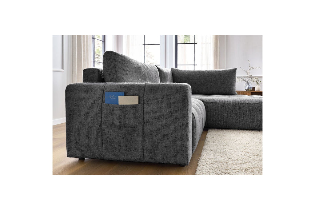 Arsene - L-Shaped Sofa Bed with Storage - Right-Hand Corner