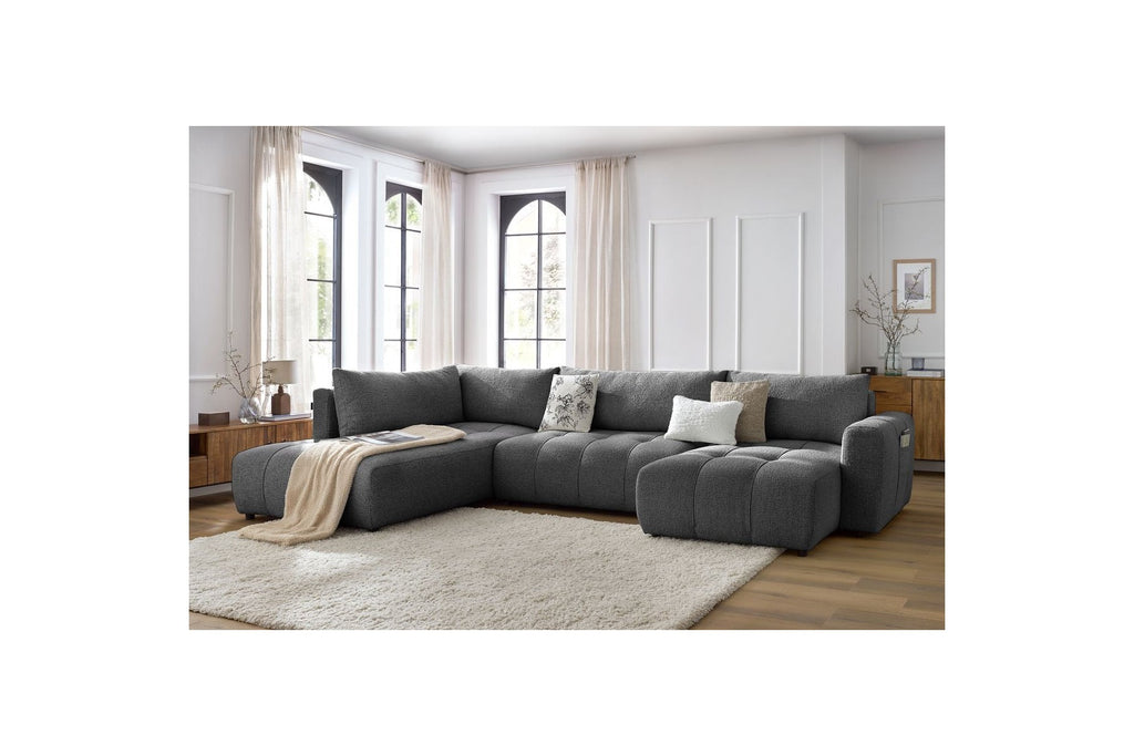 Convertible Panoramic Sofa with Storage Arsene - Right-Hand Corner