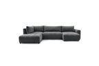Convertible Panoramic Sofa with Storage Arsene - Right-Hand Corner