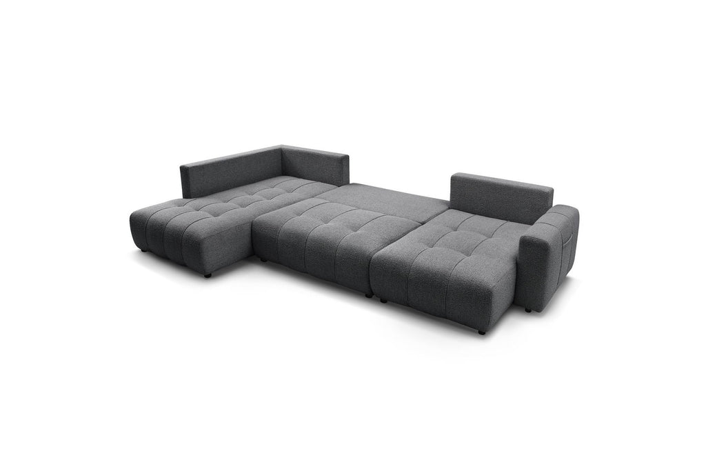 Convertible Panoramic Sofa with Storage Arsene - Right-Hand Corner