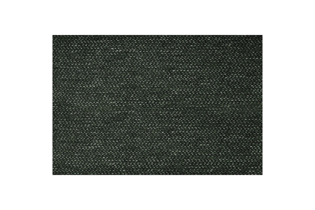 Megeve - Fixed Panoramic Sofa - With Footstool - Mottled Fabric - Left-Hand Corner