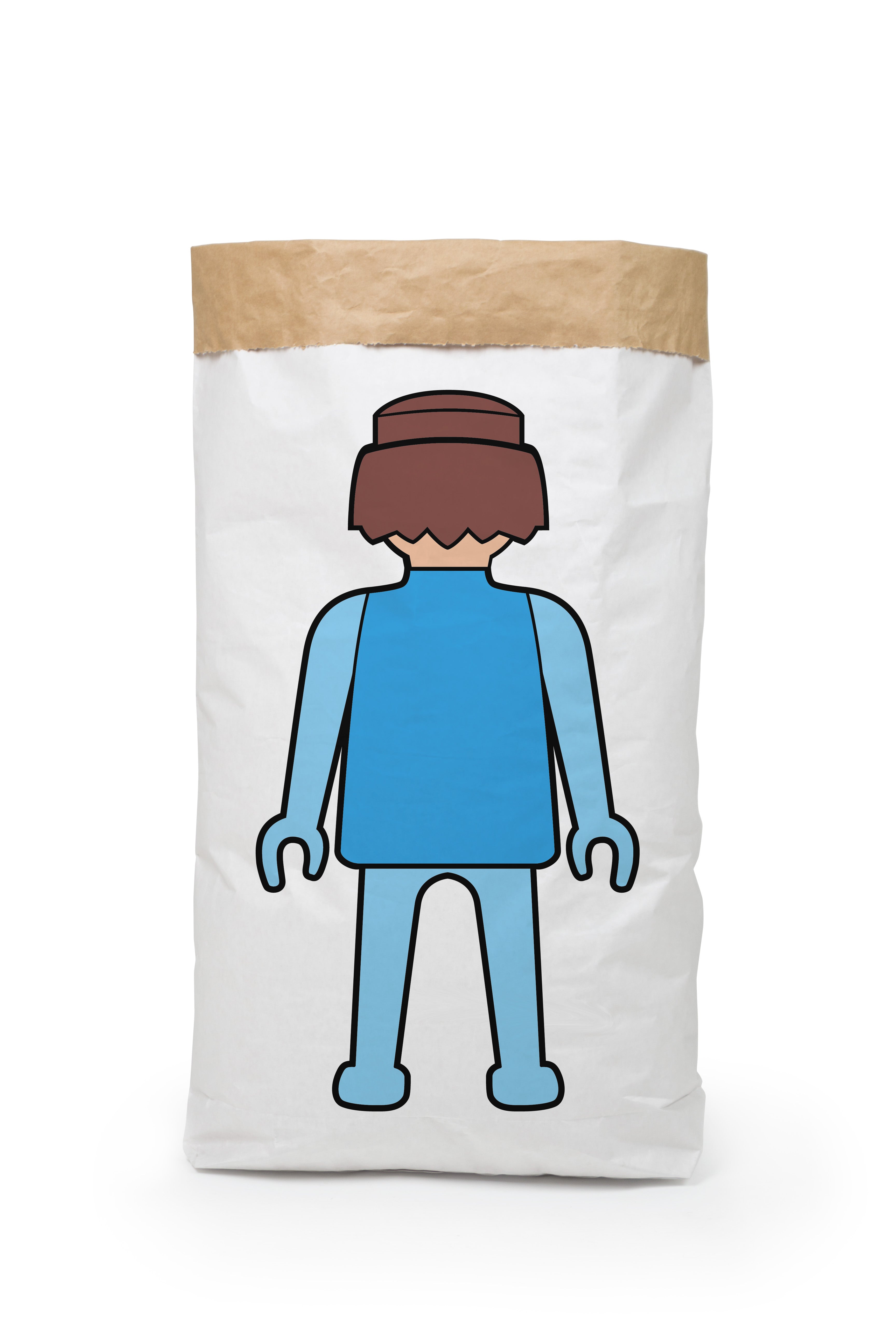 Set De 2 Bolsas De Almacenaje Playmobil Boy - Multicolor