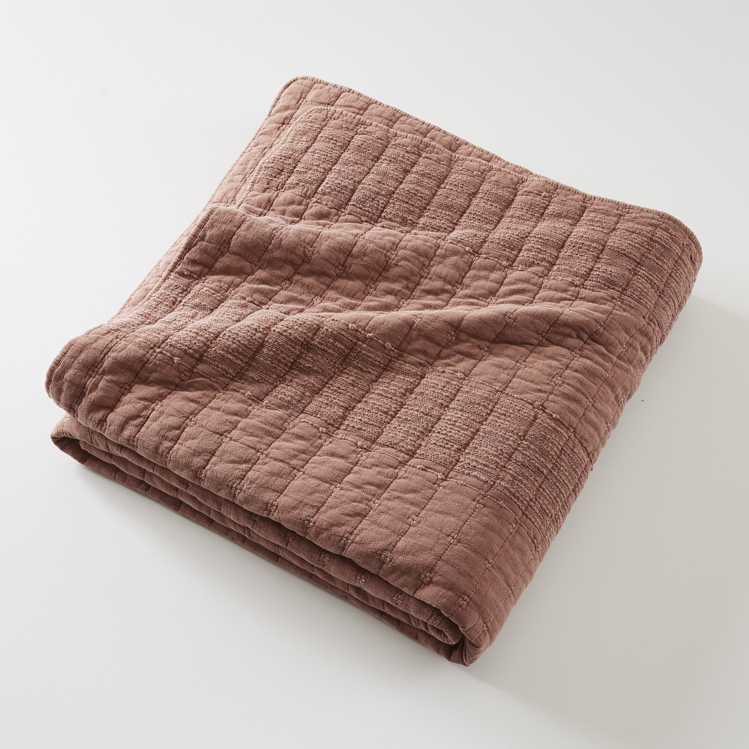 Bedspread - Zelie - Terracotta