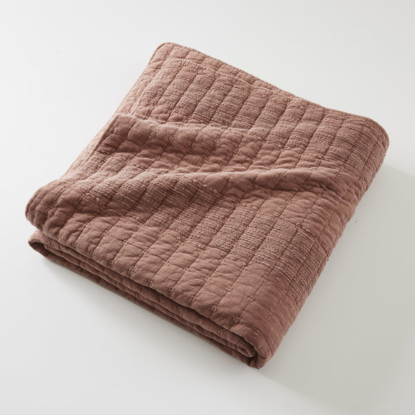 Zelie - Couvre-Lit - Terracotta