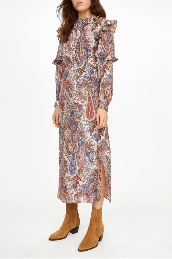 Robe Arlo Paisley DENIM