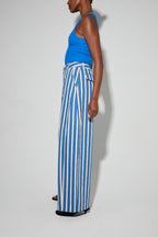 Rivieria Blue Trousers Made In Italy