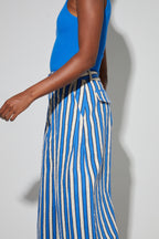 Rivieria Blue Trousers Made In Italy