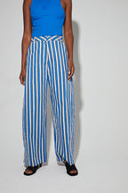 Rivieria Blue Trousers Made In Italy