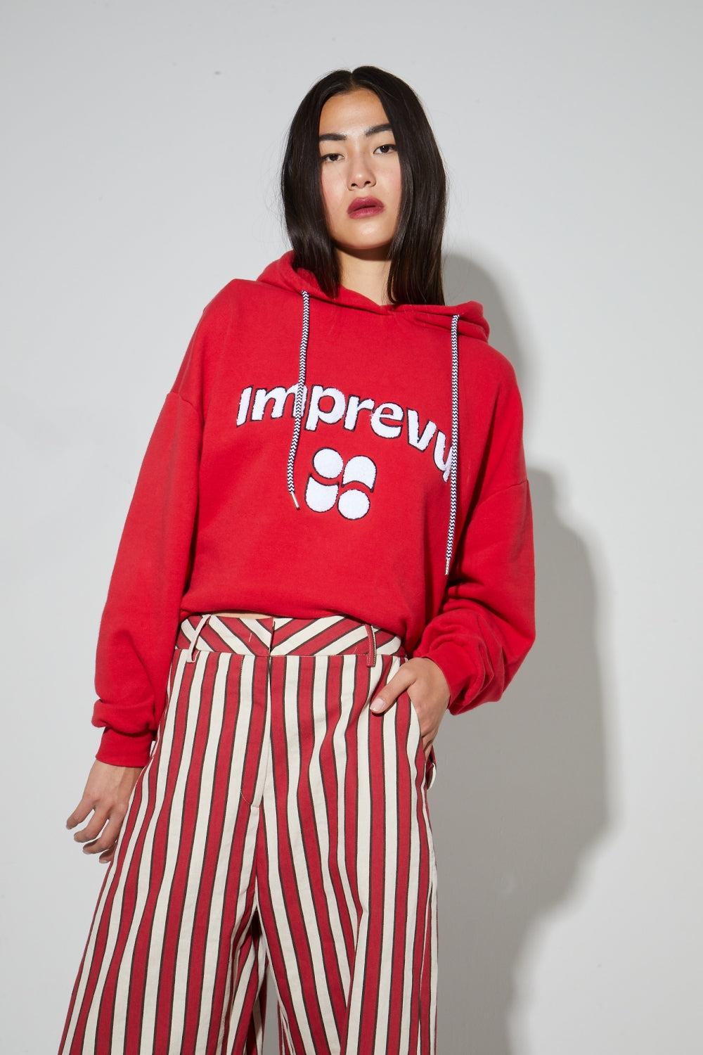 Rio Riviera Red Trousers Made In Italy