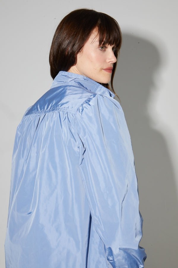 Parka Liv Denim, Fabriqué En Italie - Bleu