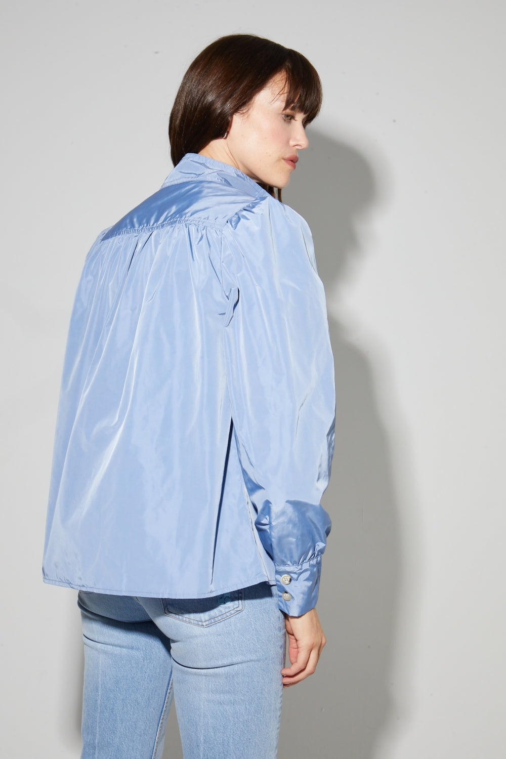 Parka Liv Denim, Fabriqué En Italie - Bleu