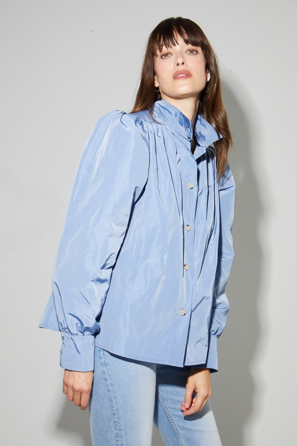 Parka Liv Denim, Fabriqué En Italie - Bleu