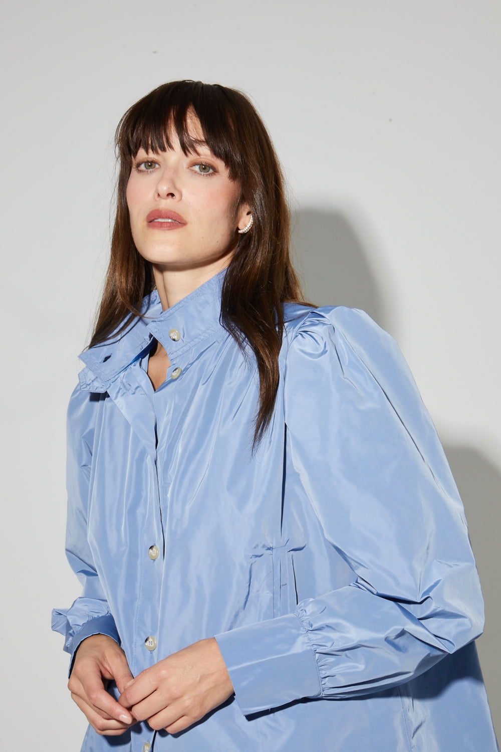 Parka Liv Denim, Fabriqué En Italie - Bleu