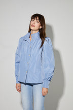 Parka Liv Denim, Fabriqué En Italie - Bleu