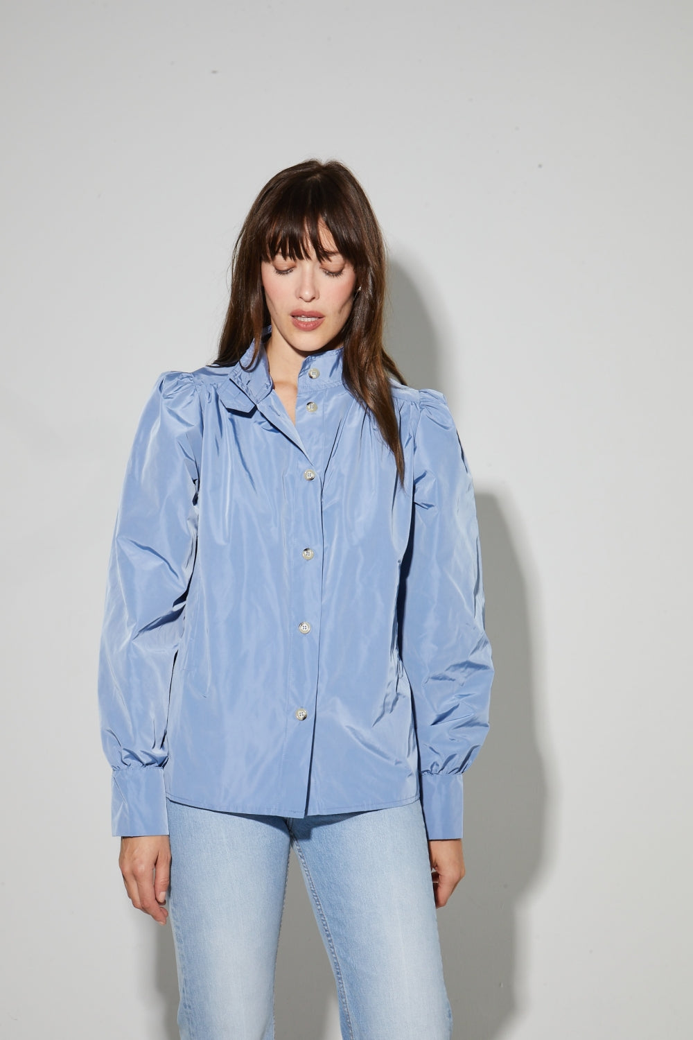 Parka Liv Denim, Fabriqué En Italie - Bleu