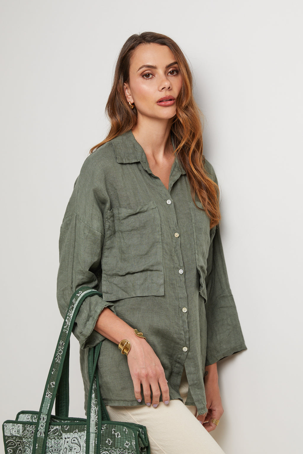 Shirt - Khaki - Women