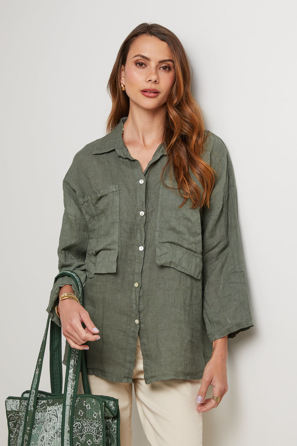 Shirt - Khaki - Women