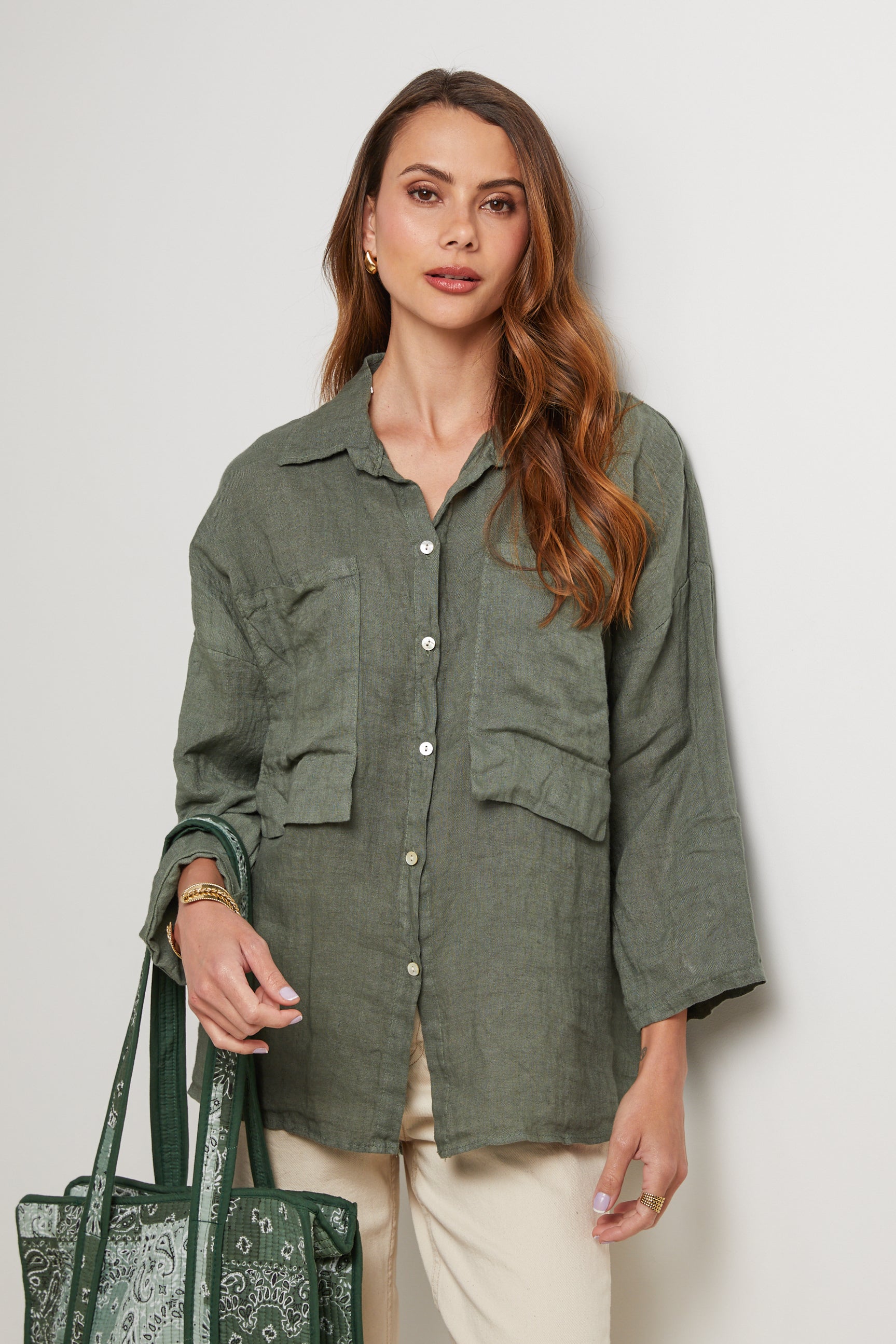 Shirt - Khaki - Women