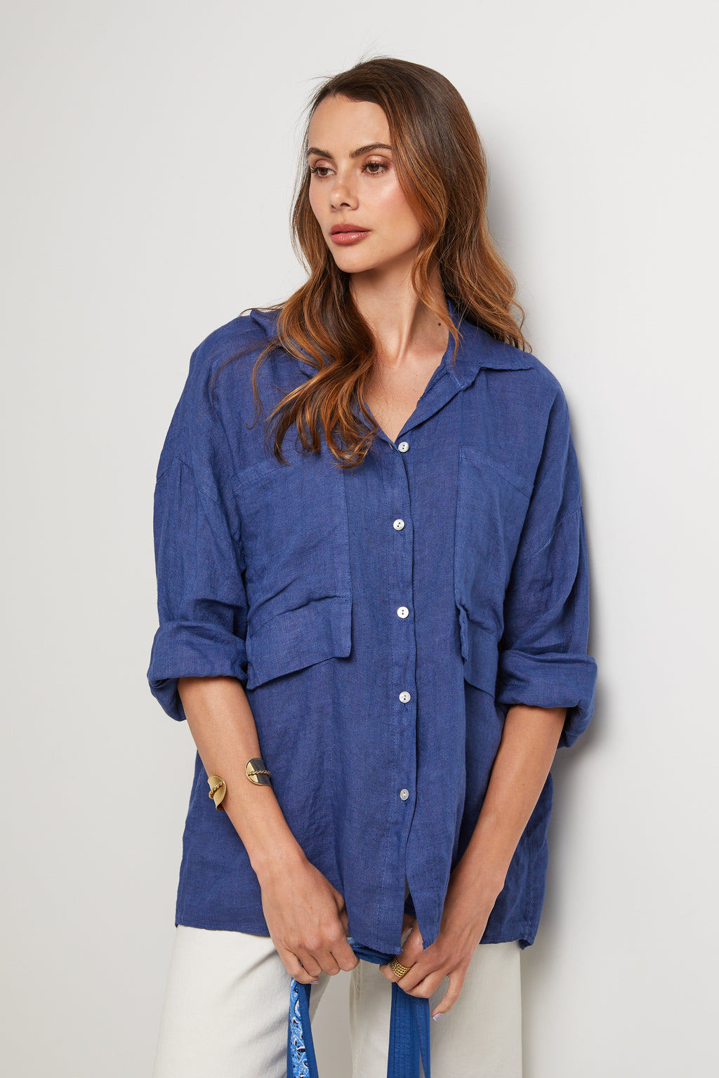 Shirt - Navy - Women