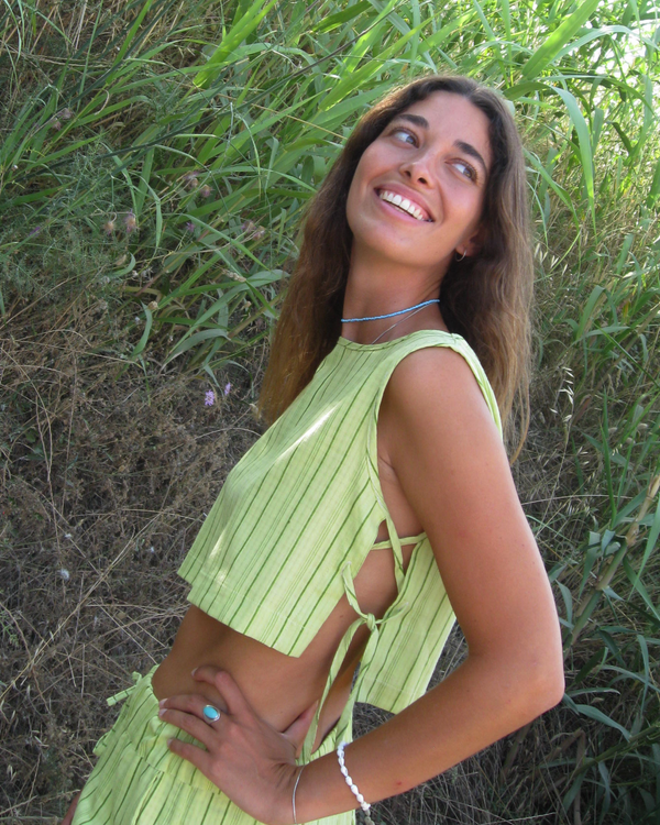 Top Aguacate - Rayas