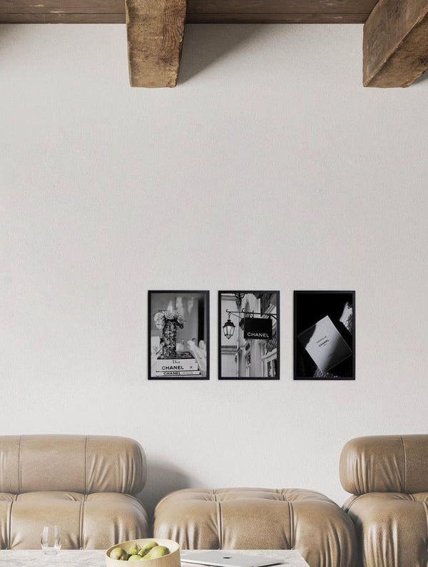 Tableau Encadré Noir 40X30 - Books - Multicolore