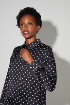 Camicia Iris A Pois, Made In Italy - Pois