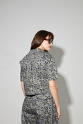 Chemise Mael Flower Fabriquée En Italie - Denim