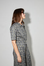 Chemise Mael Flower Fabriquée En Italie - Denim