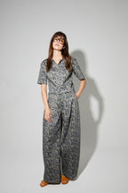 Chemise Mael Flower Fabriquée En Italie - Denim