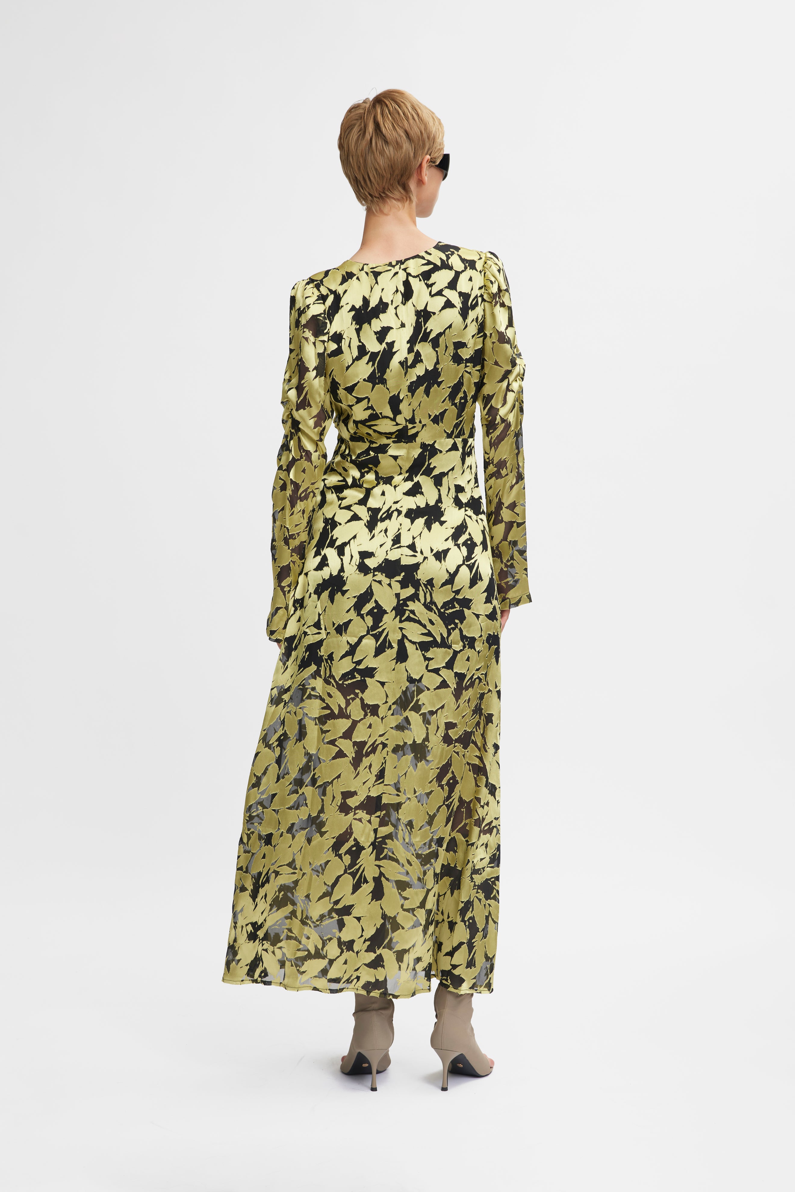 Sikuragz P Silk Maxi Dress